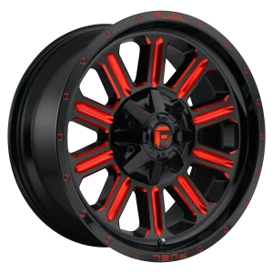Fuel – D621 HARDLINE – Black – 22″x10″ -18mm – Summer Wheels – D62122001747